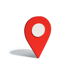 A map location marker.