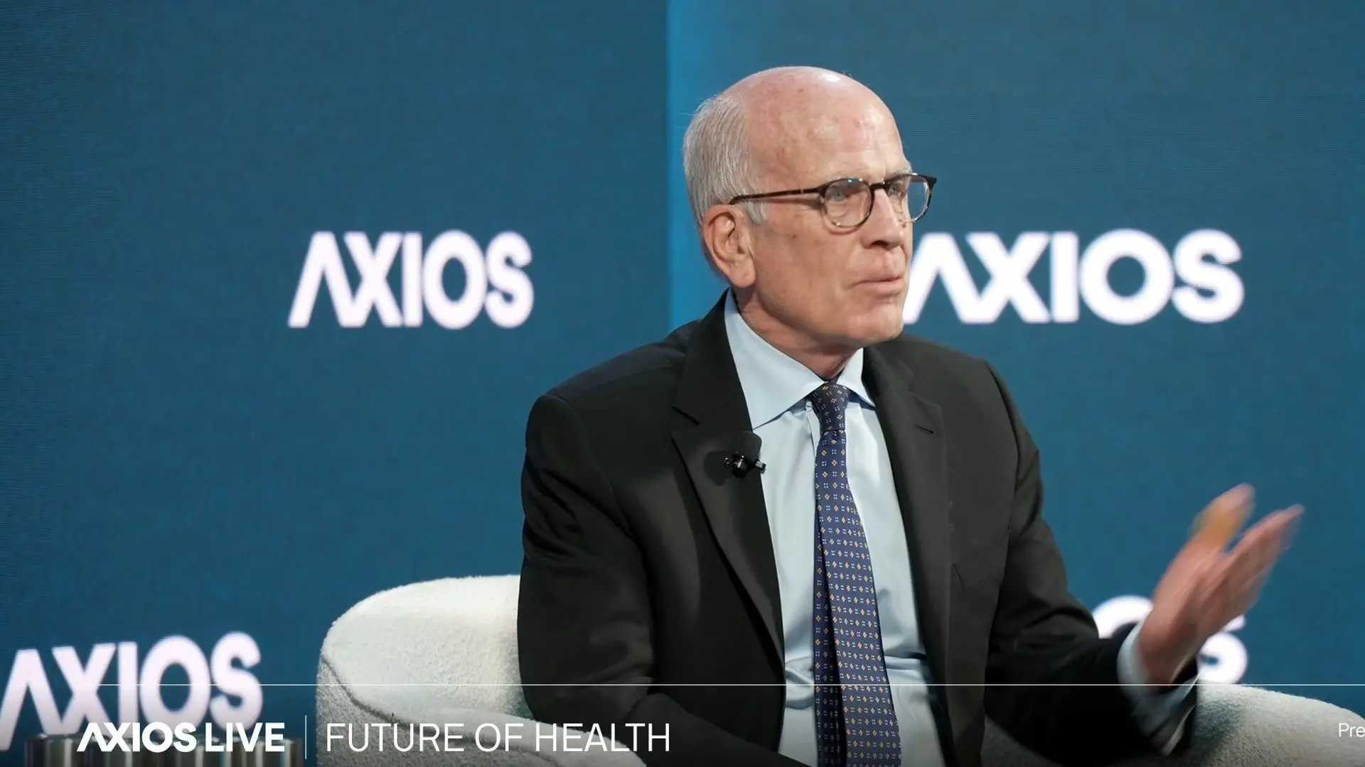 Sen. Welch. Photo: Axios Live screenshot