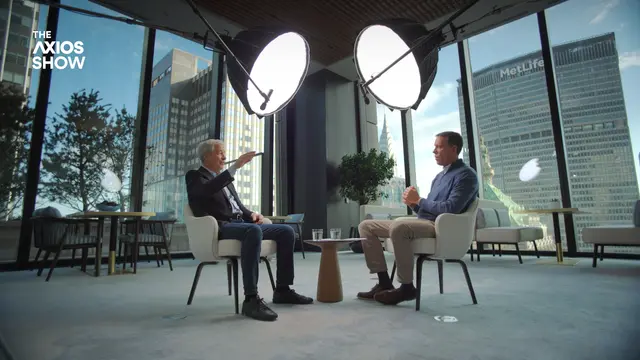 Jamie Dimon speaks with Jim VandeHei on "The Axios Show"